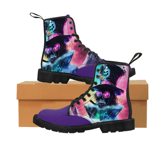 Mad Hatter Falsetto #8 Women's Canvas Boots